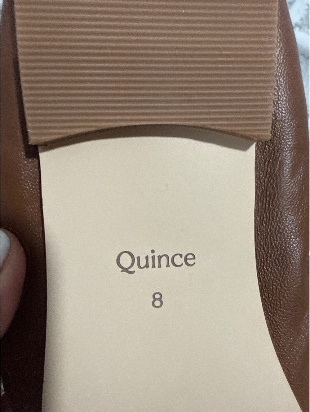 Quince Brown Leather Penny Loafers - Picture 6 of 7